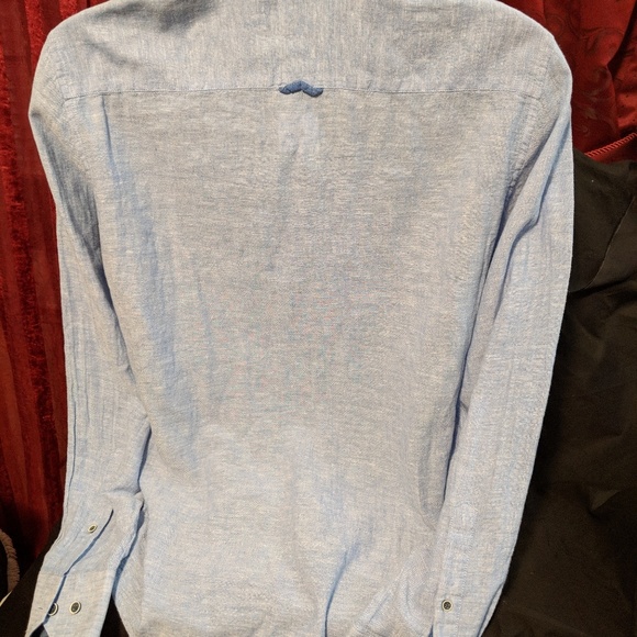 NWT Report Collection Resort Chambray SZ M - Picture 3 of 5